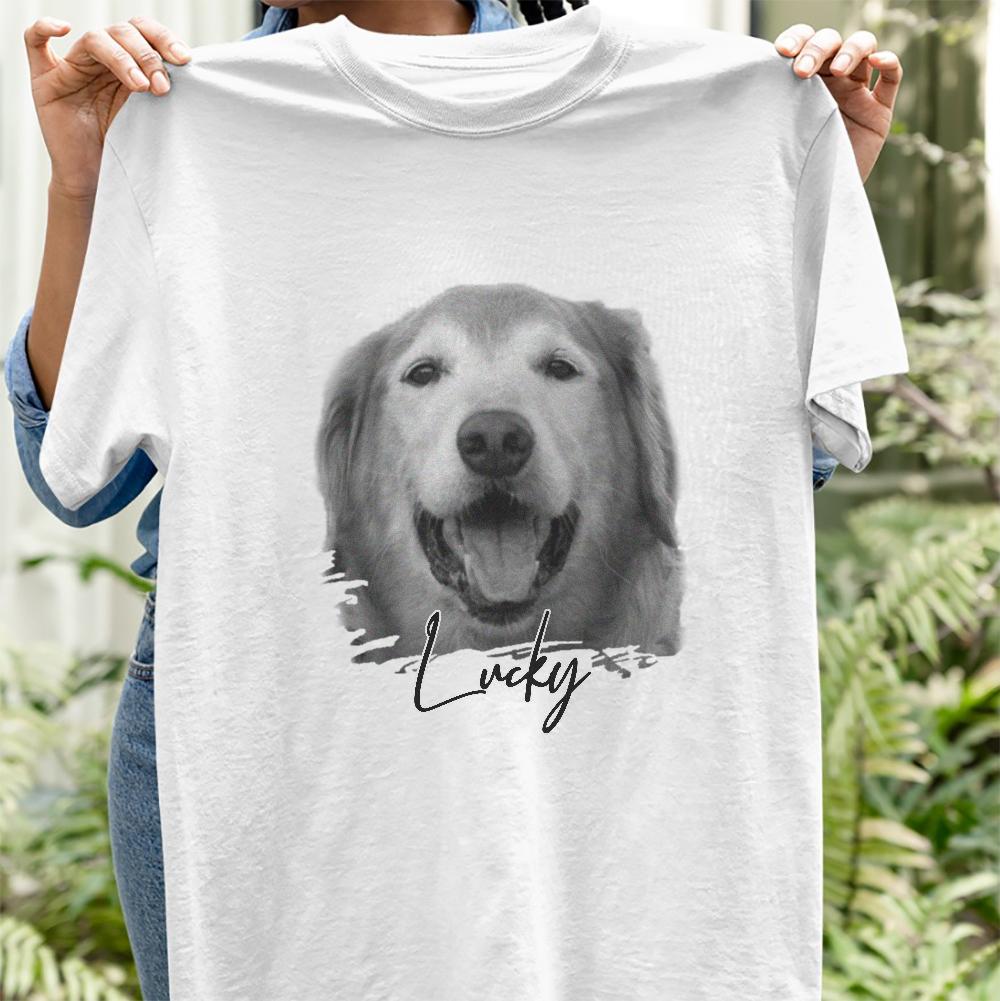 Custom Pet Portrait Dog Sweatshirt