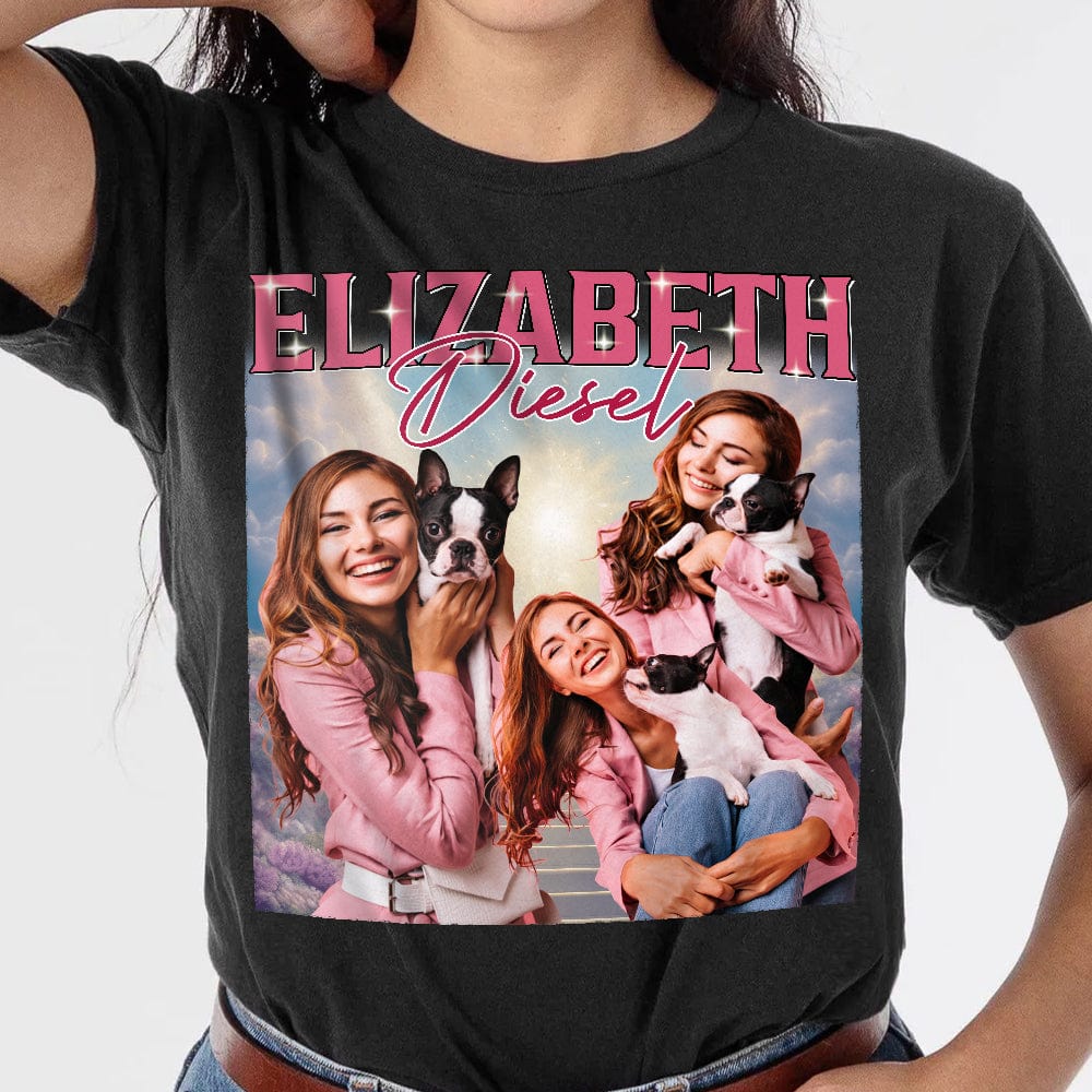 Personalized Shirt Portrait Photo With Retro Style N369 889685