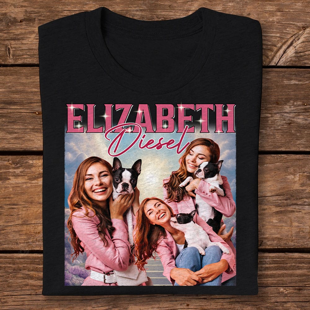 Personalized Shirt Portrait Photo With Retro Style N369 889685