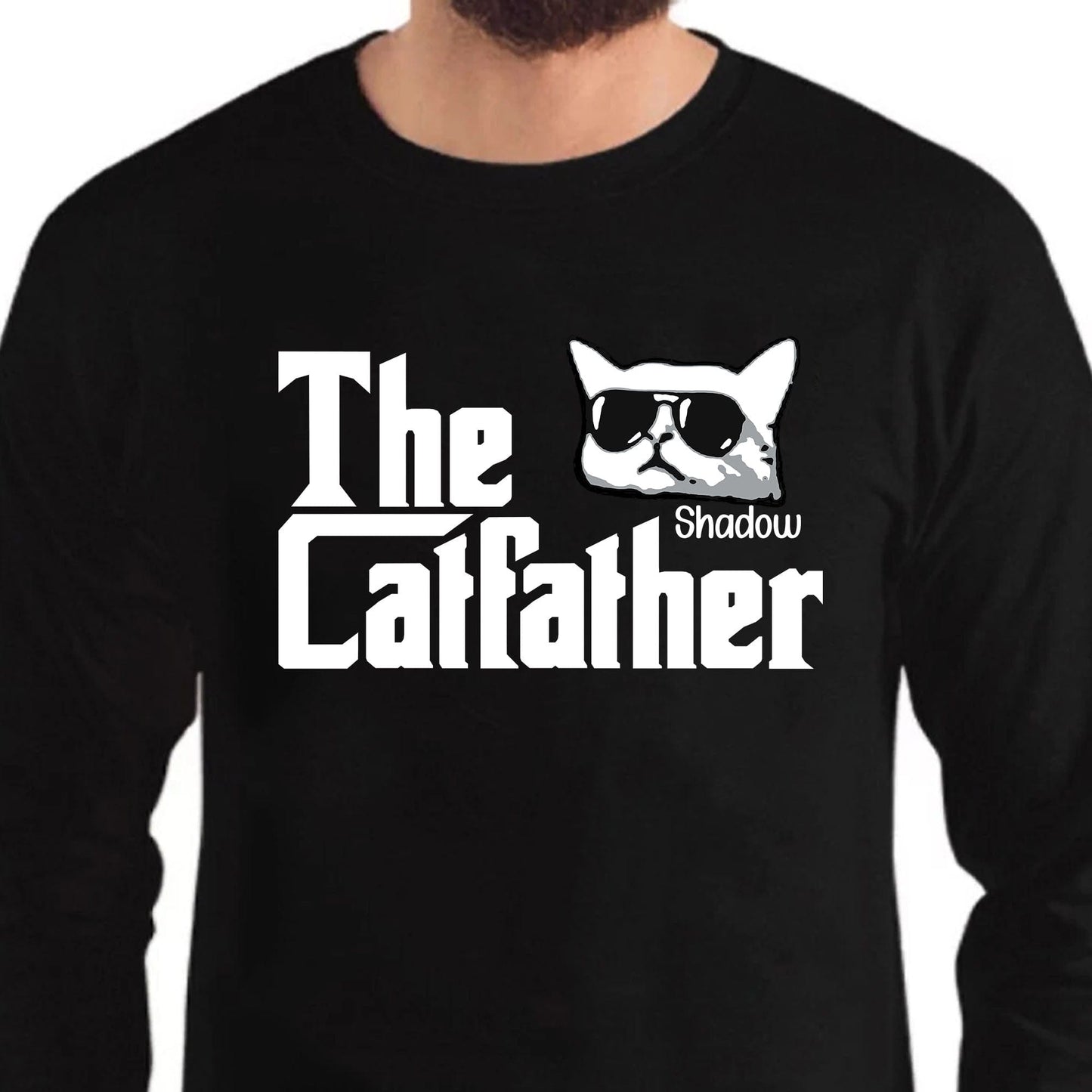 The Catfather Personalized Custom Cat Dad Shirt TA29 889221